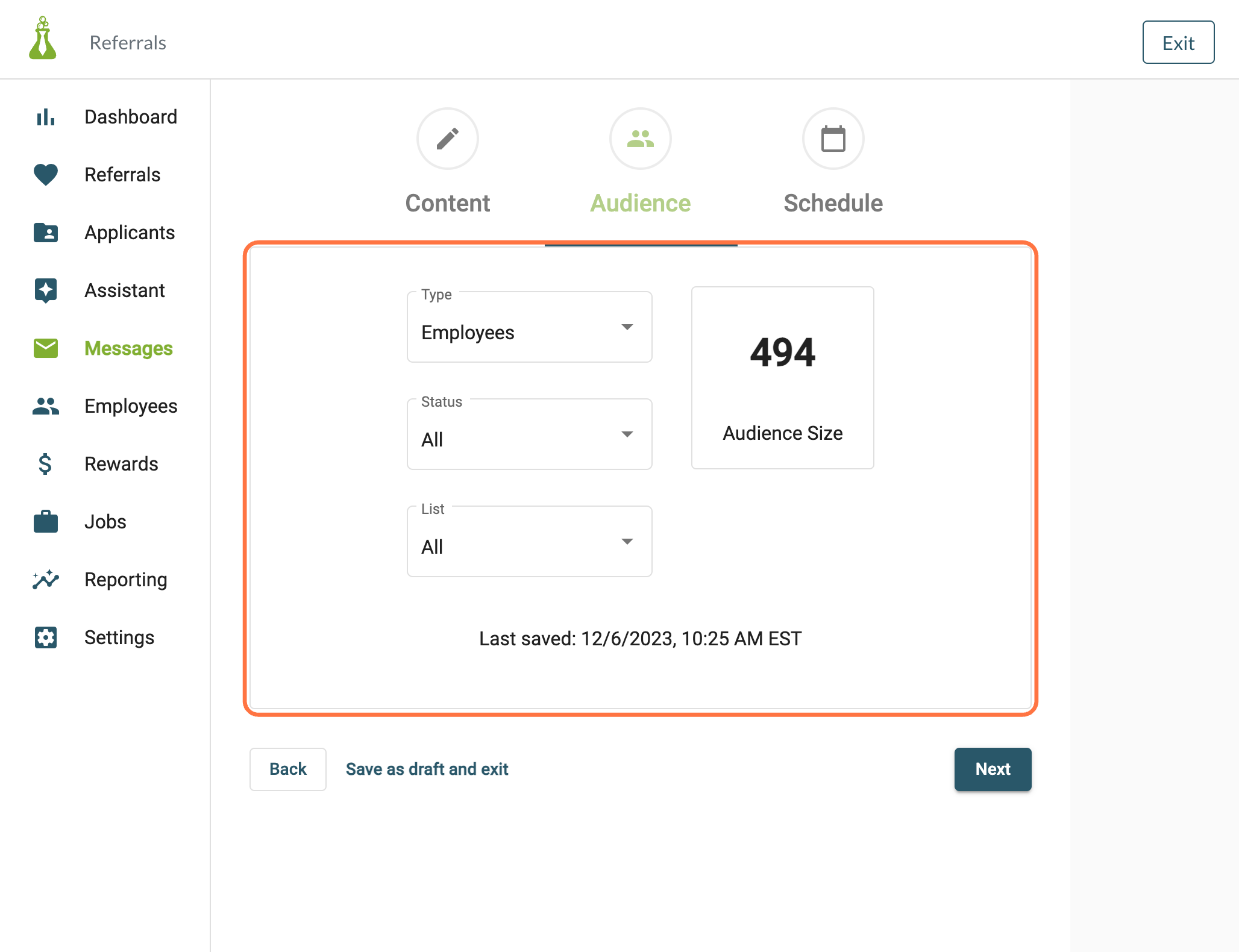 Click on Employees	…