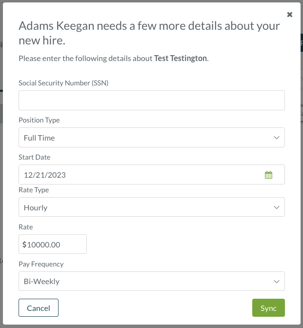 Setting up your Hireology // Adams Keegan Integration Hireology