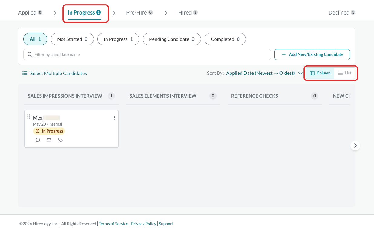 in progress- column and list view.png